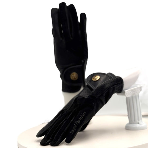 Guanti da equitazione in pelle Royal Equestrian - Royal Equestrian