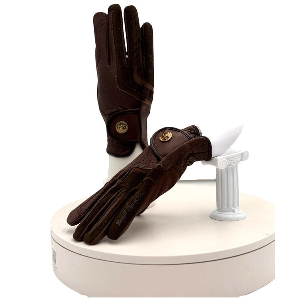 Guanti da equitazione in pelle Royal Equestrian - Royal Equestrian