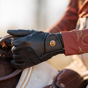 Guanti da equitazione in pelle Royal Equestrian - Royal Equestrian