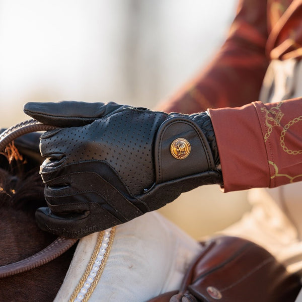 Guanti da equitazione in pelle Royal Equestrian - Royal Equestrian