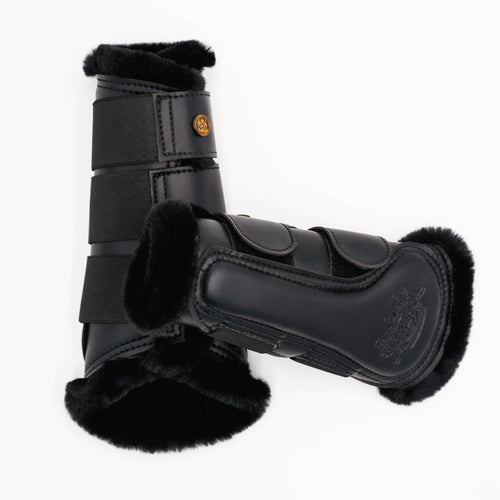 Royal Equestrian Bottes de brossage doublées Noir - Royal Equestrian