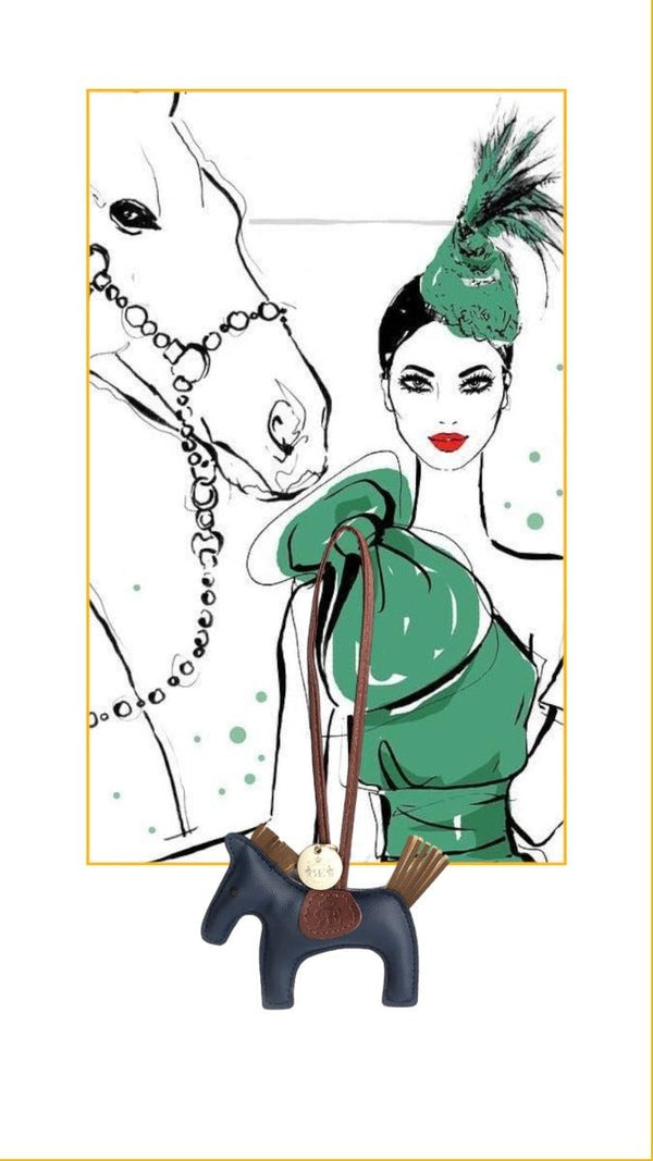 Charm a forma di cavallo della Marina Militare di Royal Equestrian - Royal Equestrian