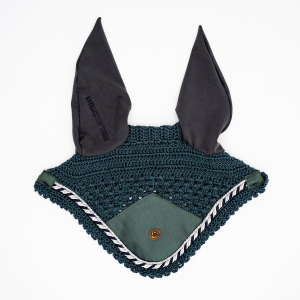 Royal Equestrian Premium Ear Bonnet Marine Full - Royal Equestrian