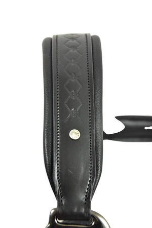 Royal Equestrian Pro Diamond Jog Leather Halter - Royal Equestrian
