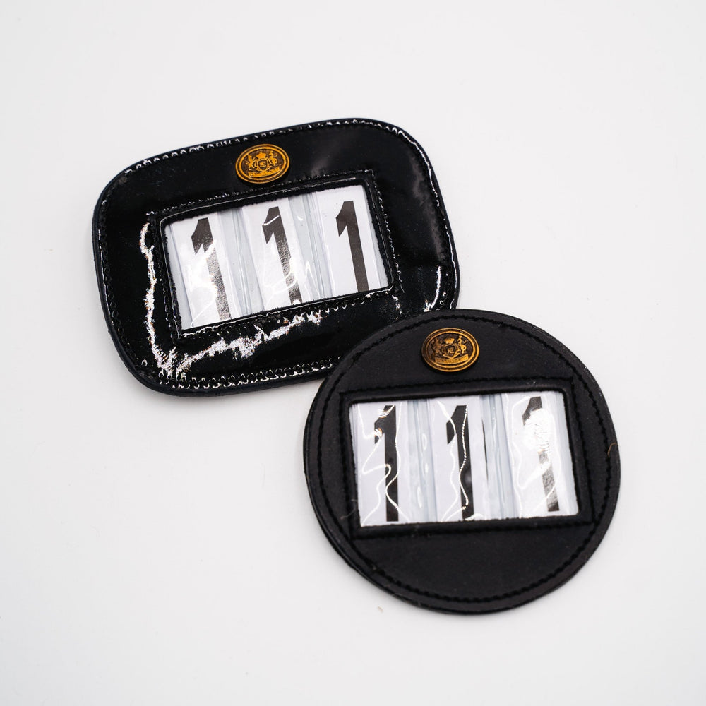 Royal Equestrian Porta numero per sellino - Nero - Royal Equestrian