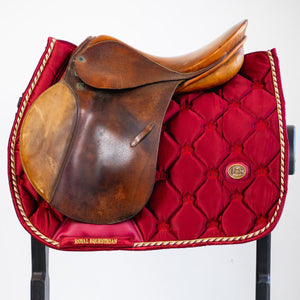 Royal Equestrian Jump Saddle Pad Red Full - Royal Equestrian